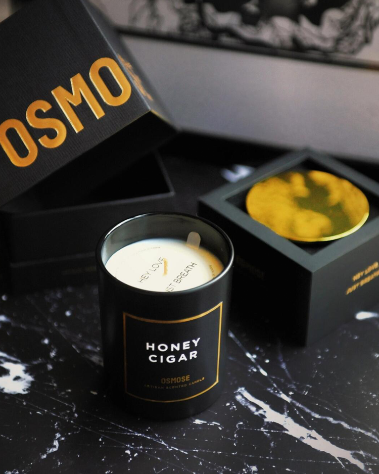 Honey Cigar Candle