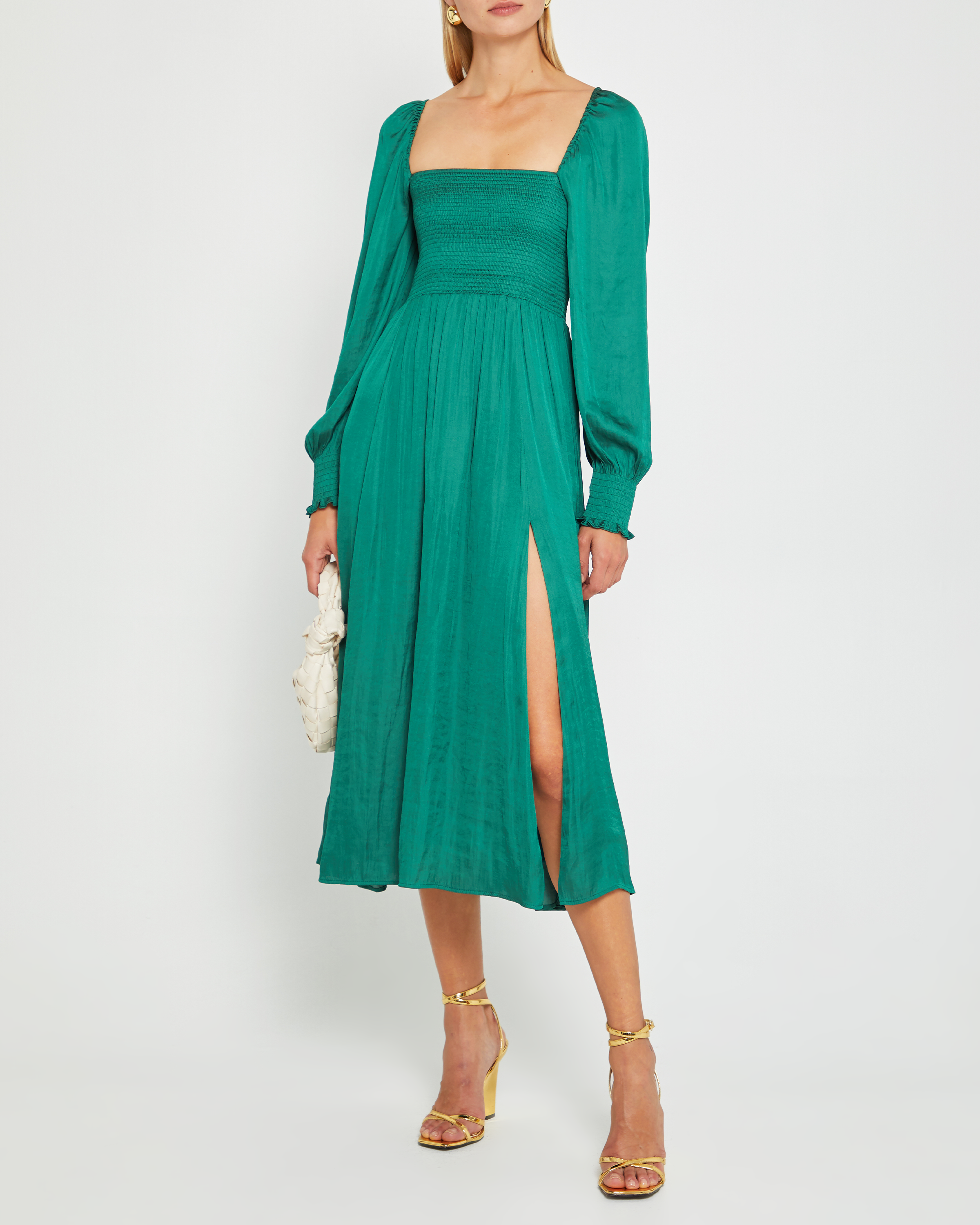 Classic Smocked Maxi Dress (to clear)