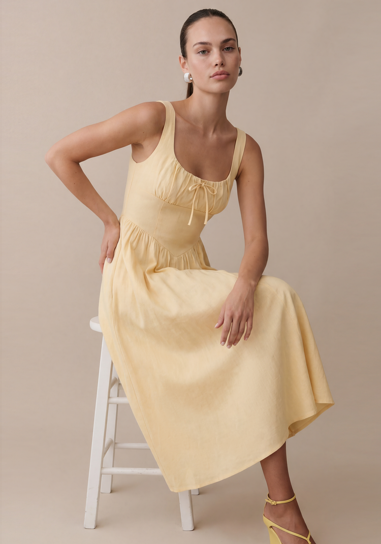 Chiara Linen Dress