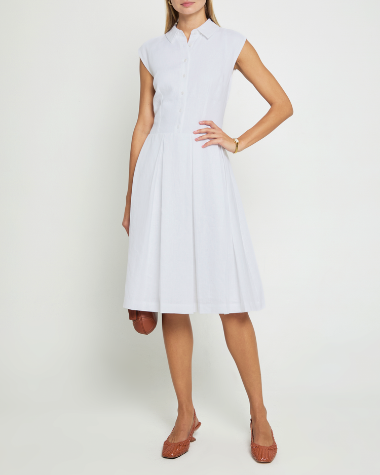 Angelika Linen Dress