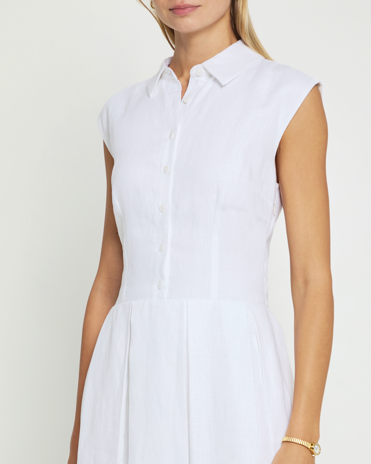 Angelika Linen Dress