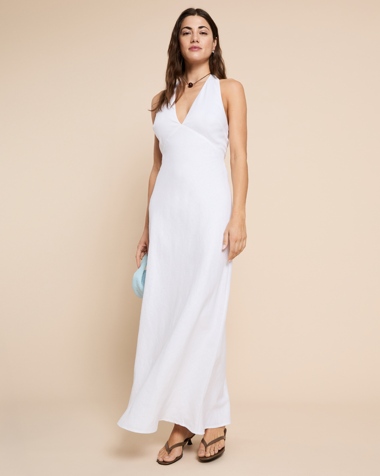Ashlyn Linen Dress