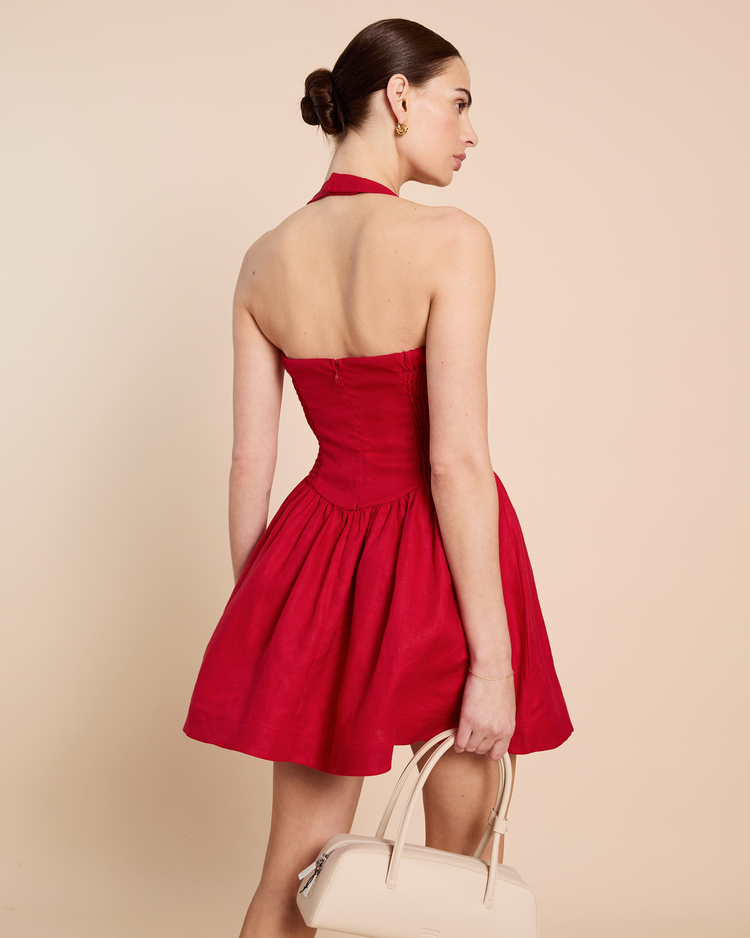 Piper Linen Mini Dress